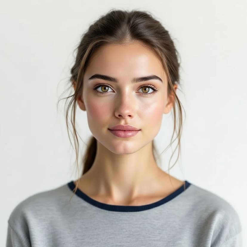 Passport Style ID Photo