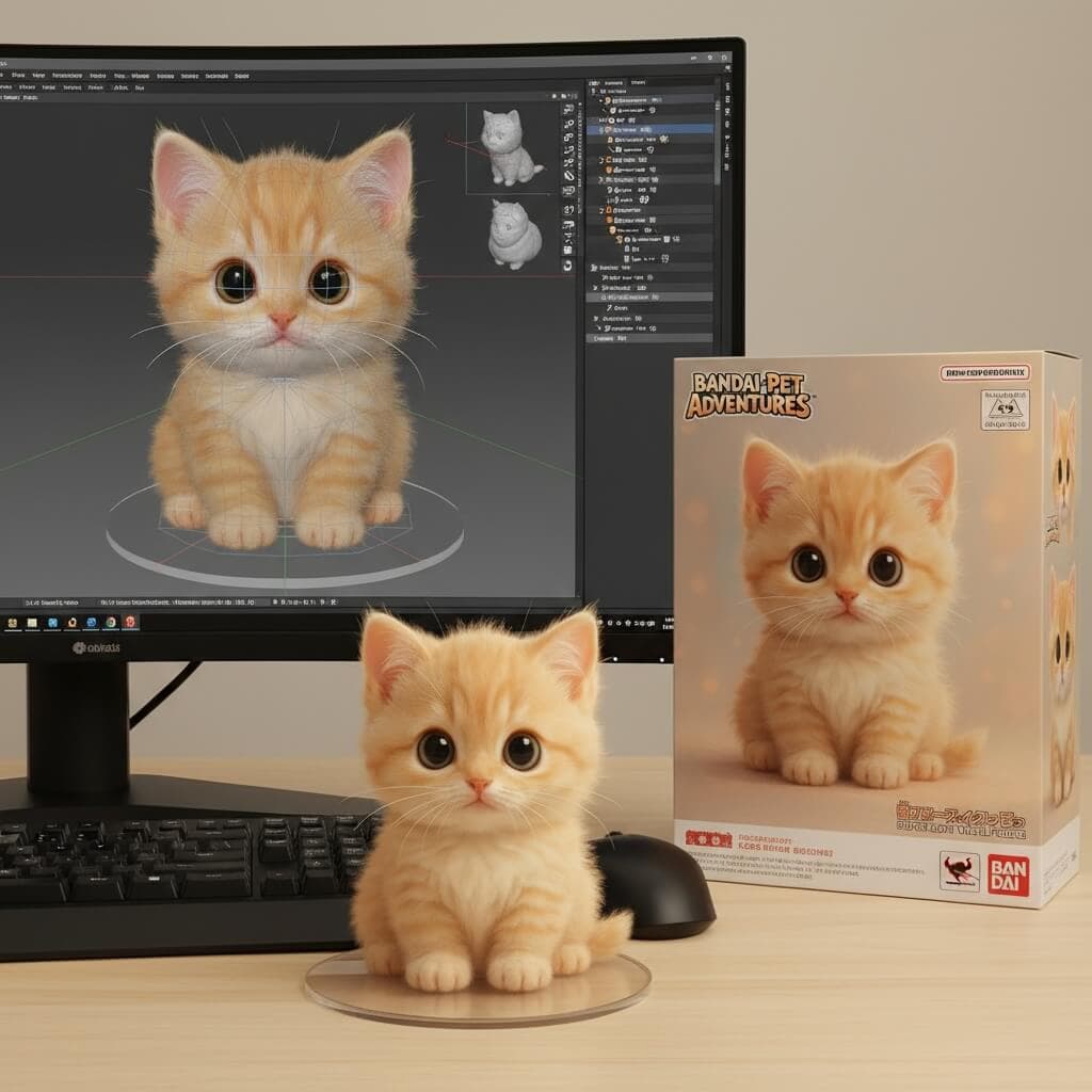 Collectible 3D Figures Display